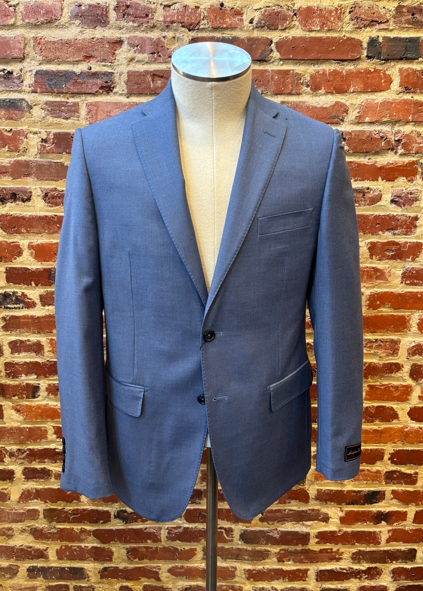 Light blue suit