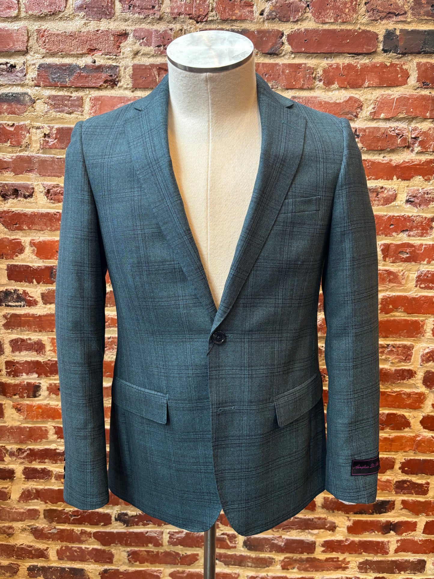 Dark green suit