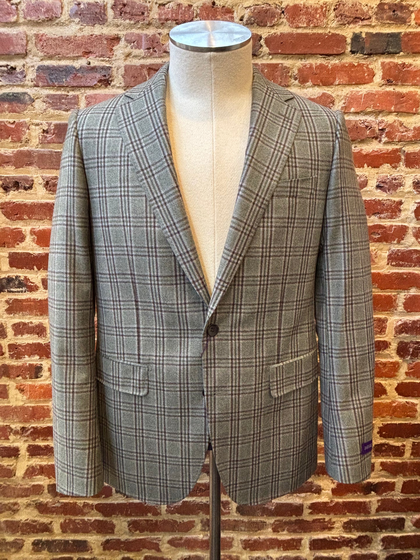 Grey tartan jacket