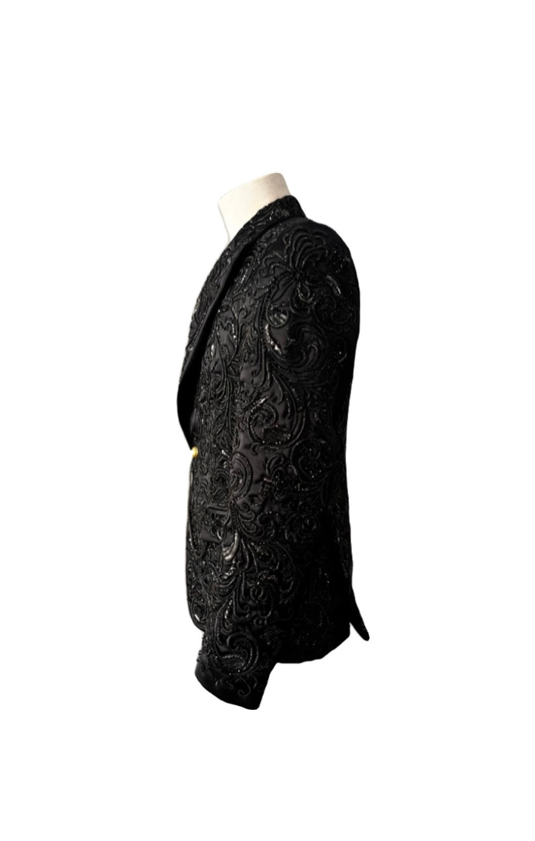 Lords & Fools Black Embellished Jacket