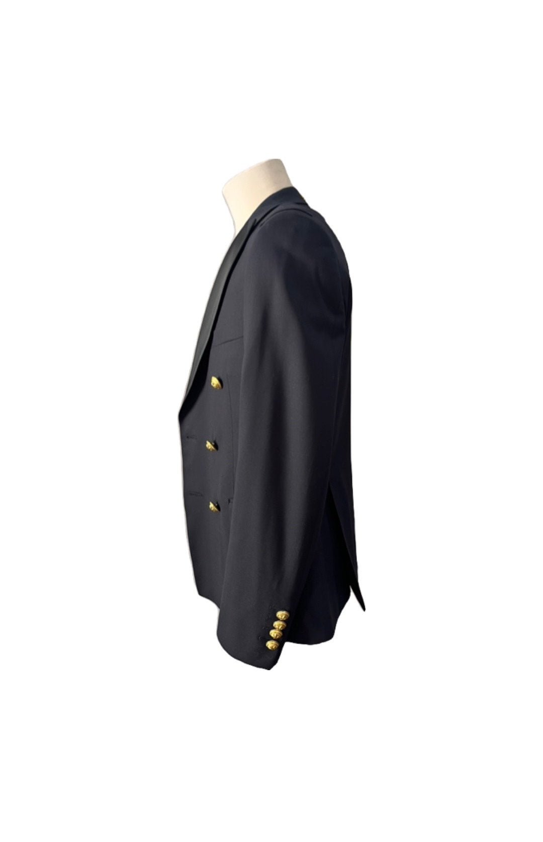 Lords & Fools Navy Blue Double Breasted Jacket