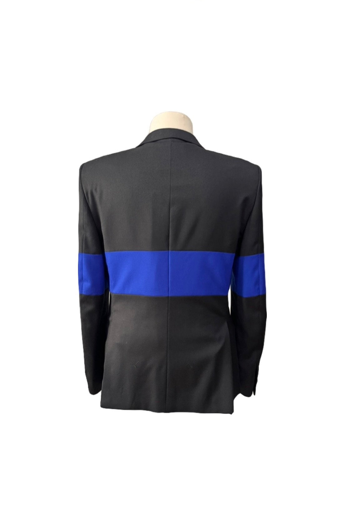 Lords & Fools Black with Blue Stripe Jacket