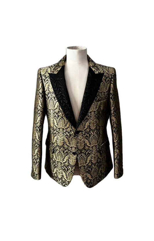Lords & Fools Gold Printed Jacket