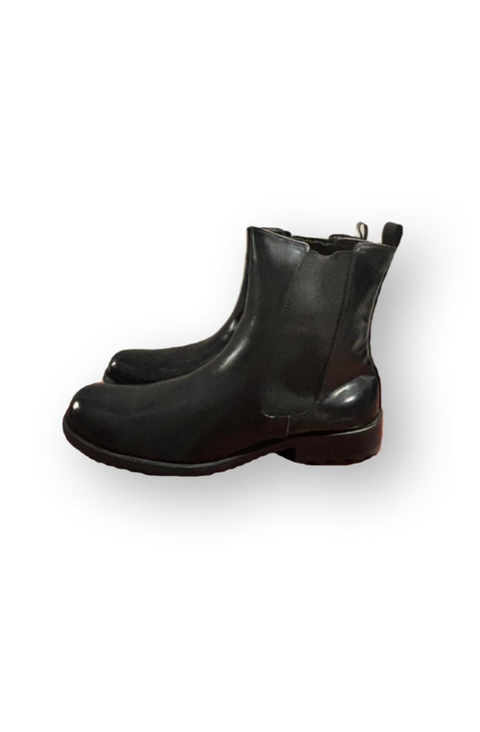 Black Leather Boots