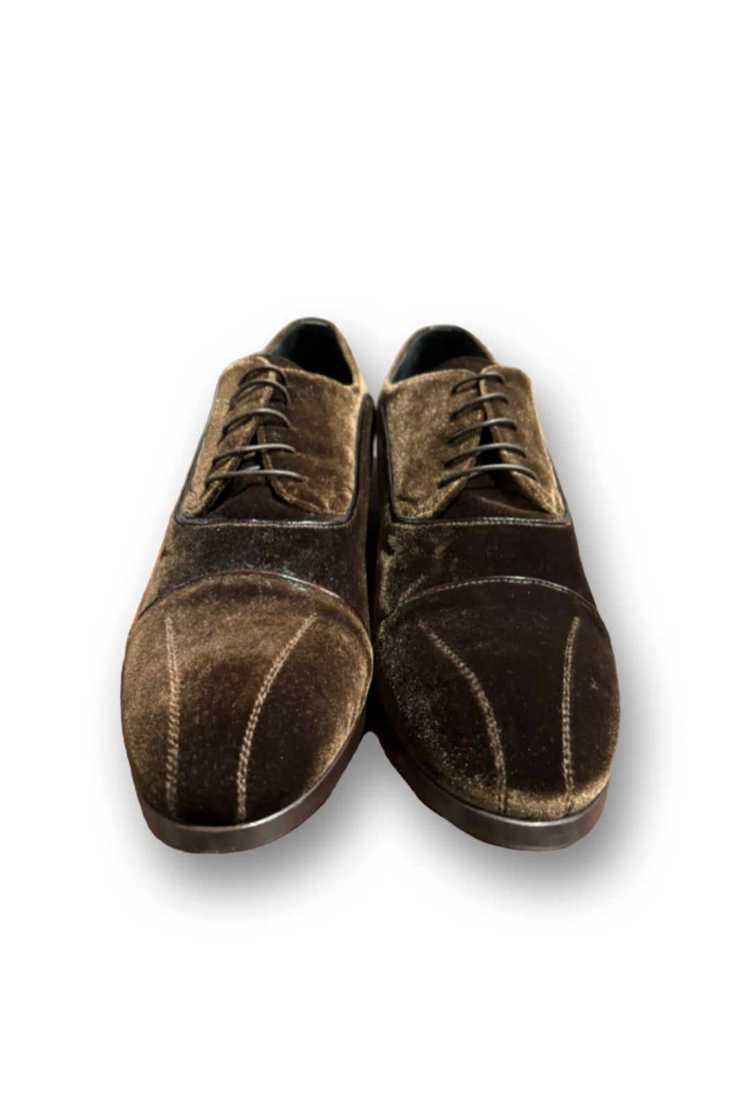 Brown Suede Leather Dress Shoes