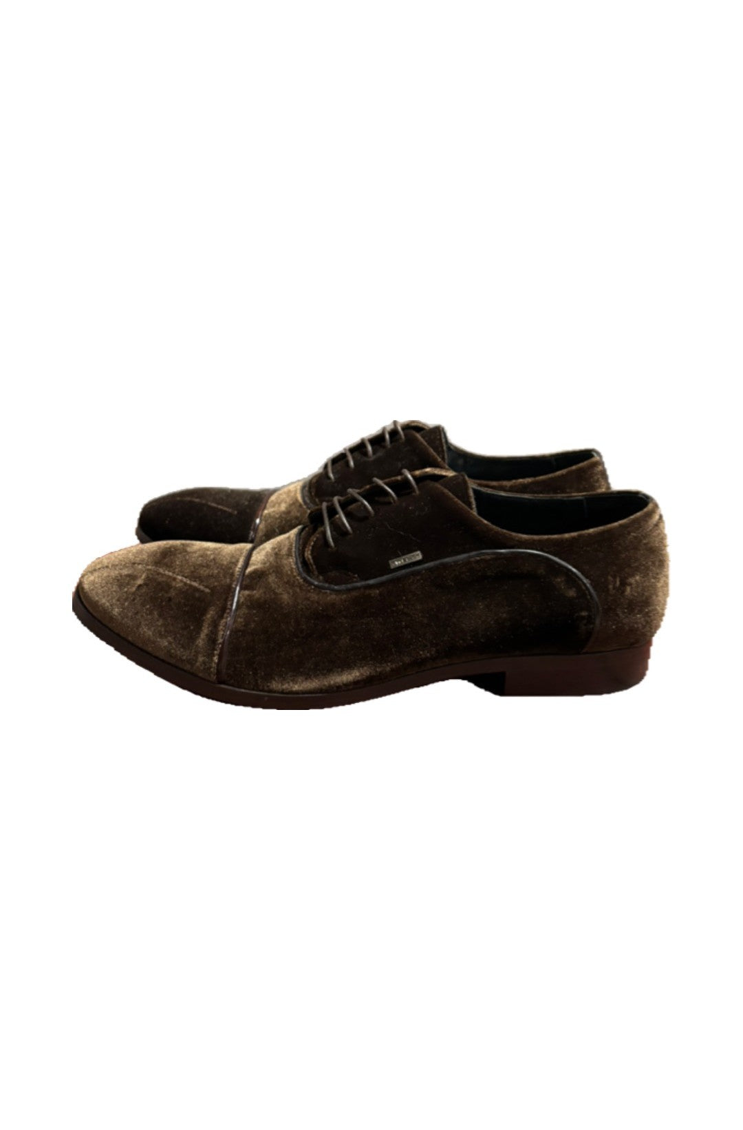 Brown Suede Leather Dress Shoes
