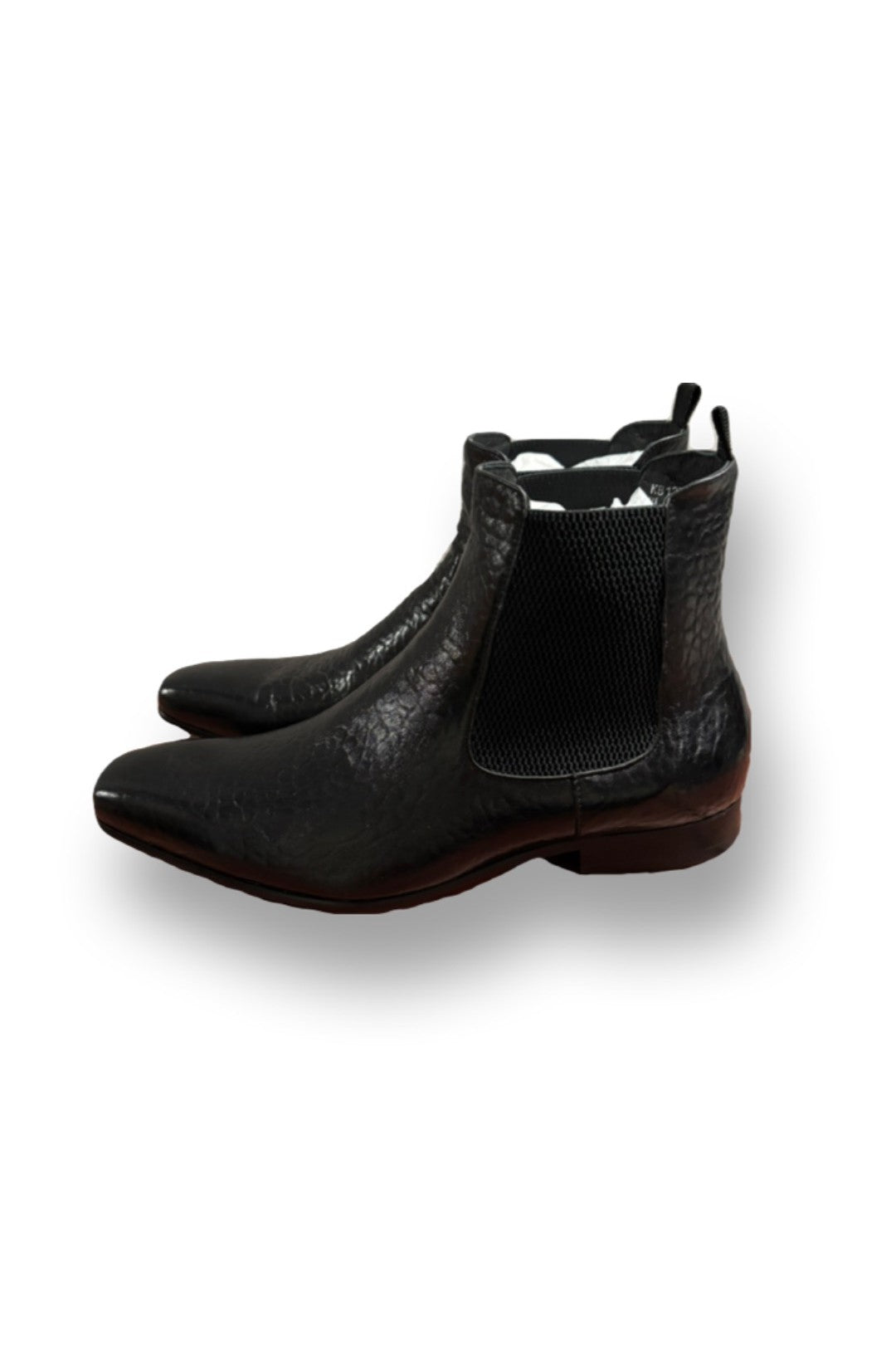 Carucci- Leather Round Toed Boots