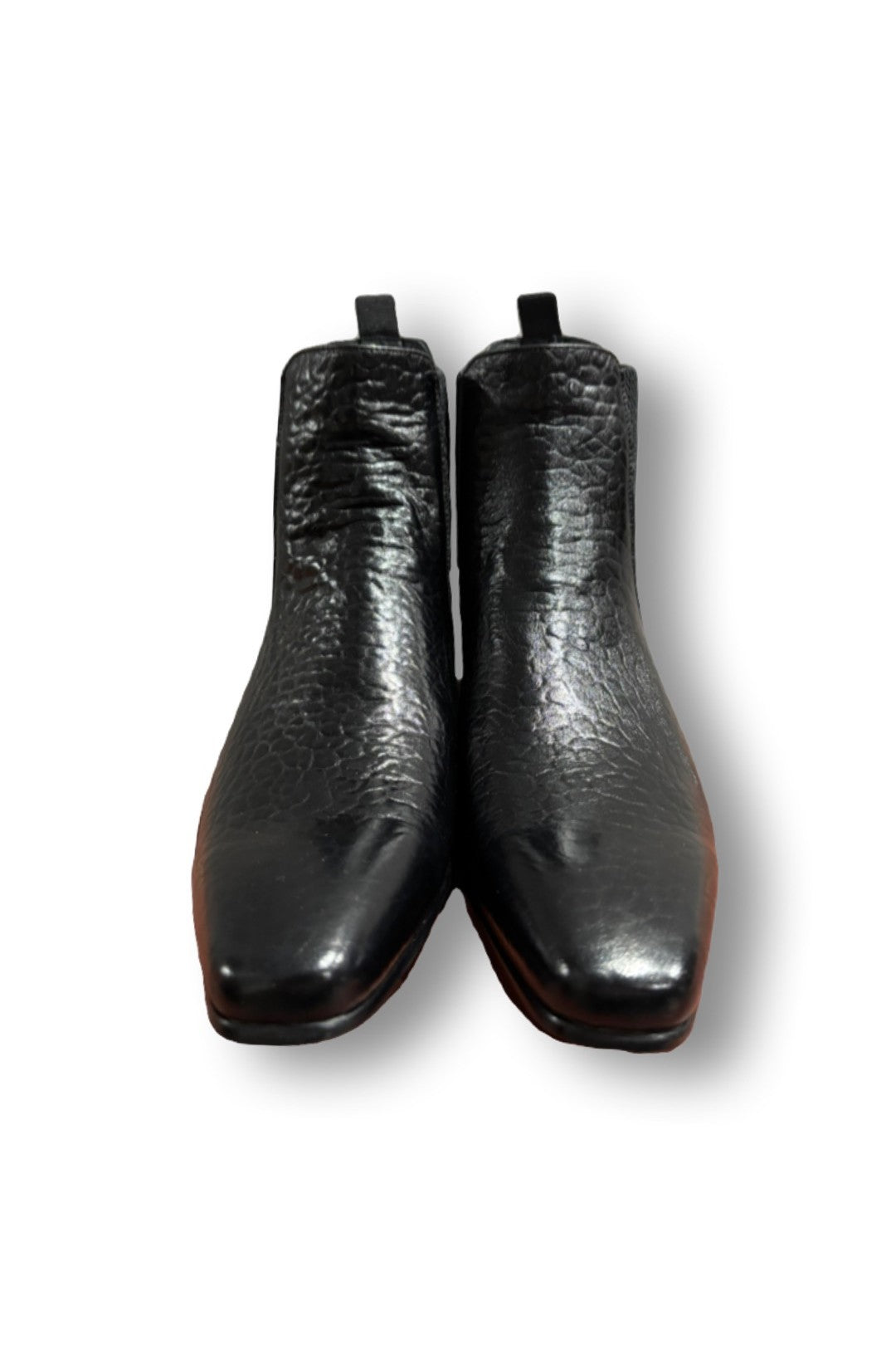 Carucci- Leather Round Toed Boots