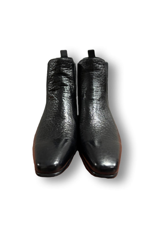 Carucci- Leather Round Toed Boots