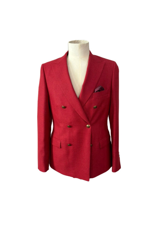Lords & Fools Red Double Breasted Jacket